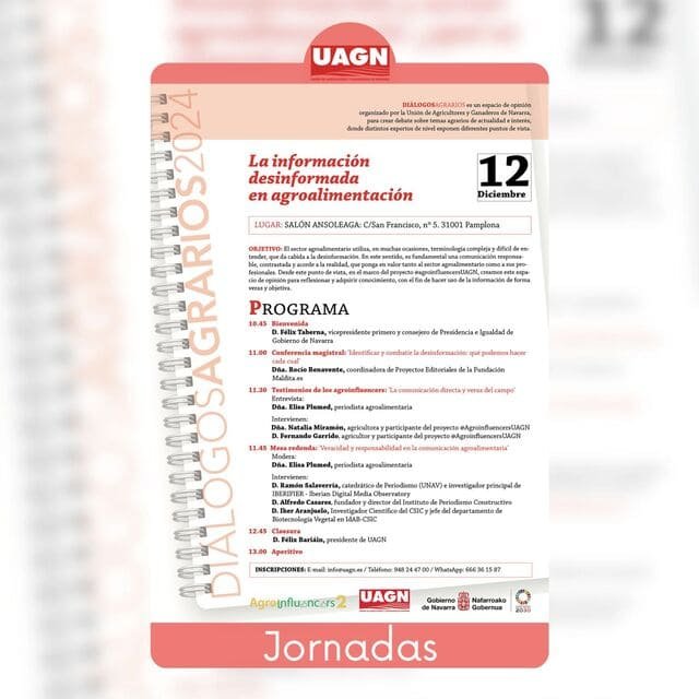 Jornada UAGN sobre la información desinformada en agroalimentación