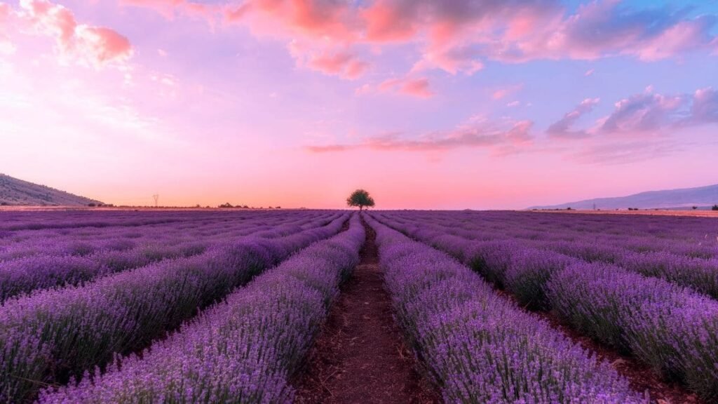 Cultivo de lavanda