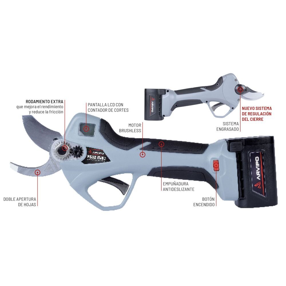 Arvipo PS32 evo2 caracteristicas