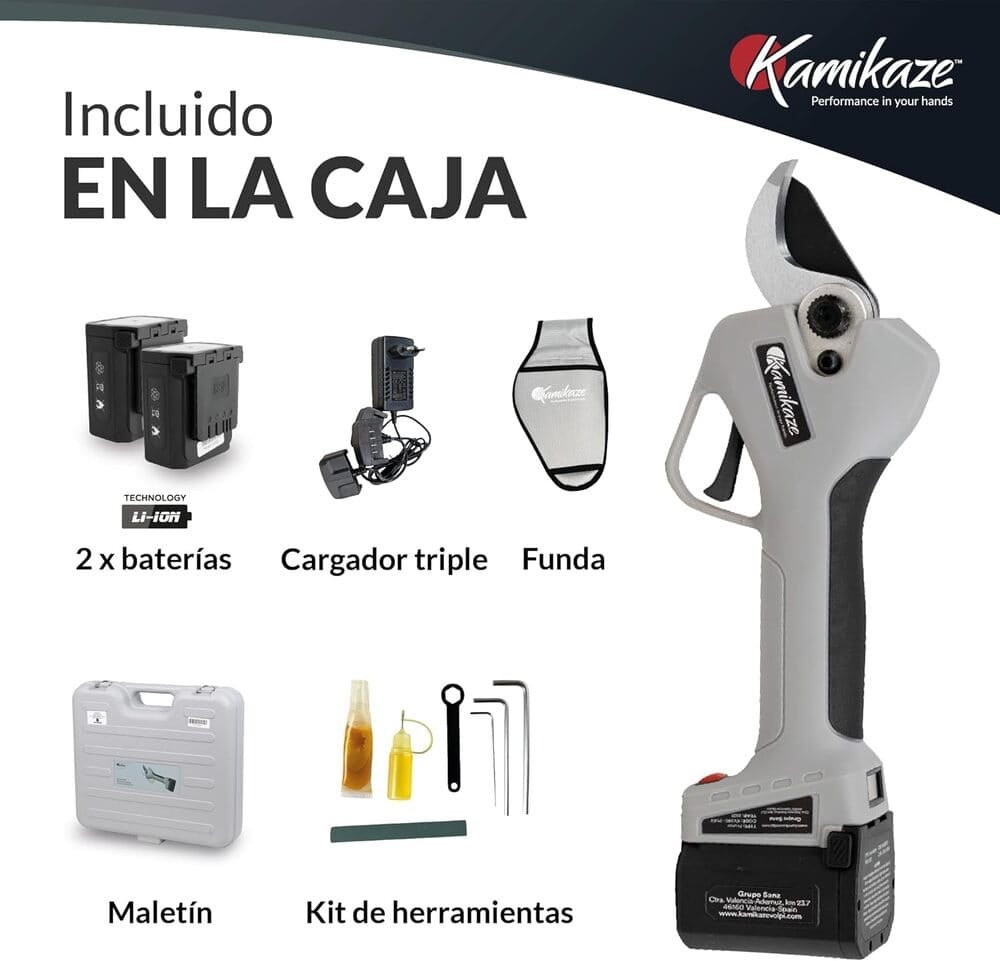 Tijera bateria Kamikaze KV390