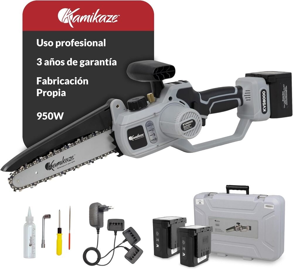 Motosierra bateria kamikaze KVS 8000