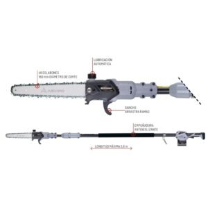 Podadora altura Arvipo HS37 pro