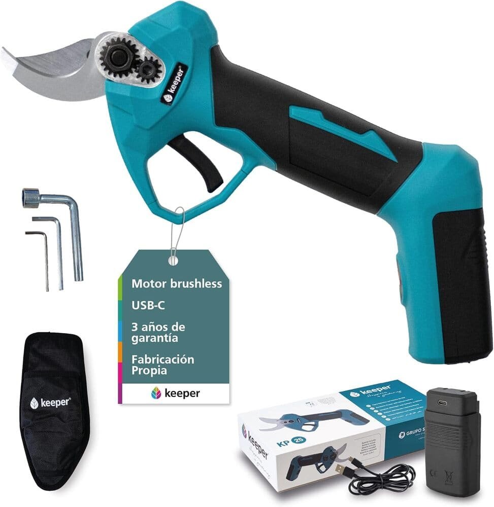 Tijeras de podar eléctrica Keeper KP25